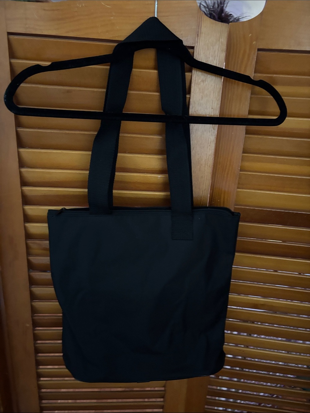 Teacher Tote Bag - Black/Grey Canvas Shoulder Bag with Teacher Socks - Picture 8 of 11